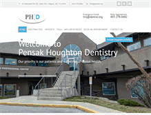 Tablet Screenshot of dentist.org