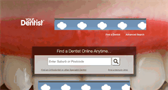 Desktop Screenshot of dentist.com.au