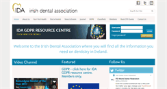 Desktop Screenshot of dentist.ie